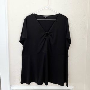 Lane Bryant shirt w/ ring detail